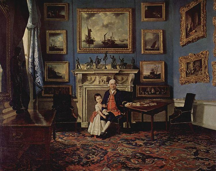 Johann Zoffany Portrait of Sir Lawrence Dundas